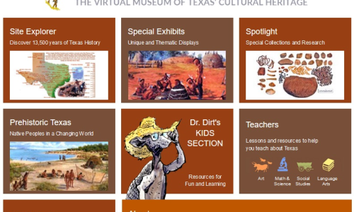 Texas Beyond History Website