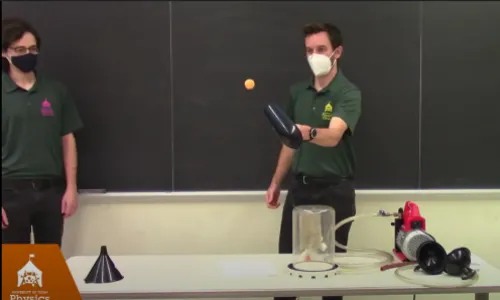 Levitation by Air Pressure